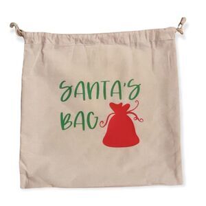 NWT Wool + Pepper Co. Santa’s Bag